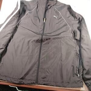 PUMA Essentials Solid Windbreaker jacket lightweight Water Repellent Size XXL